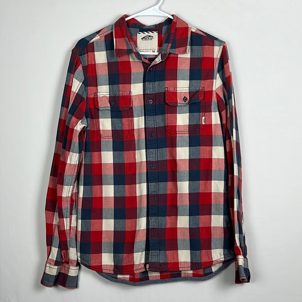 Van’s Long Sleeve Plaid Shirt